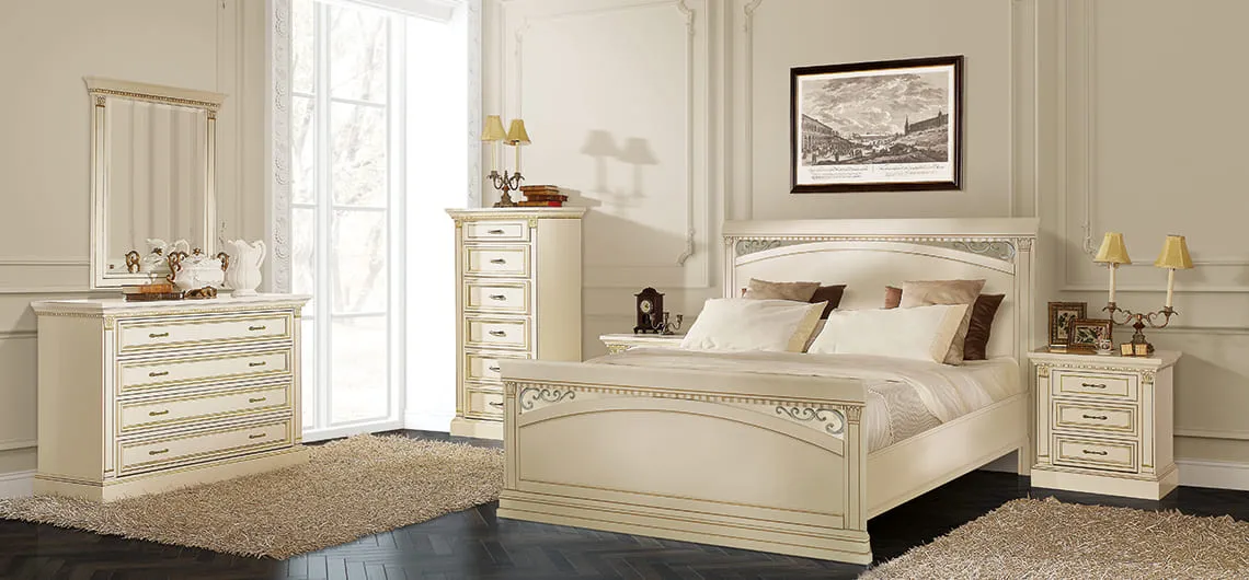 Спальня Florence Bianco - идеальная классика